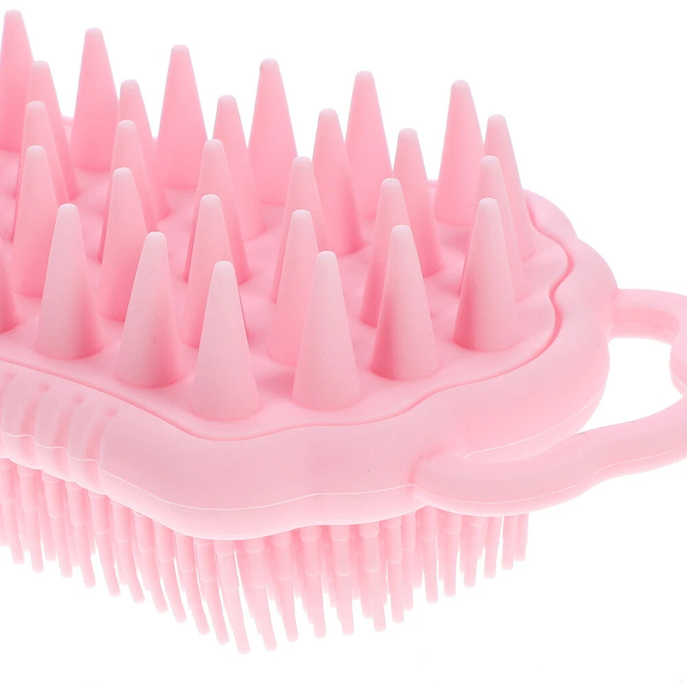 1PC Silicone Body Scrubber Exfoliating Bath Shower Scrubber Brush Scalp