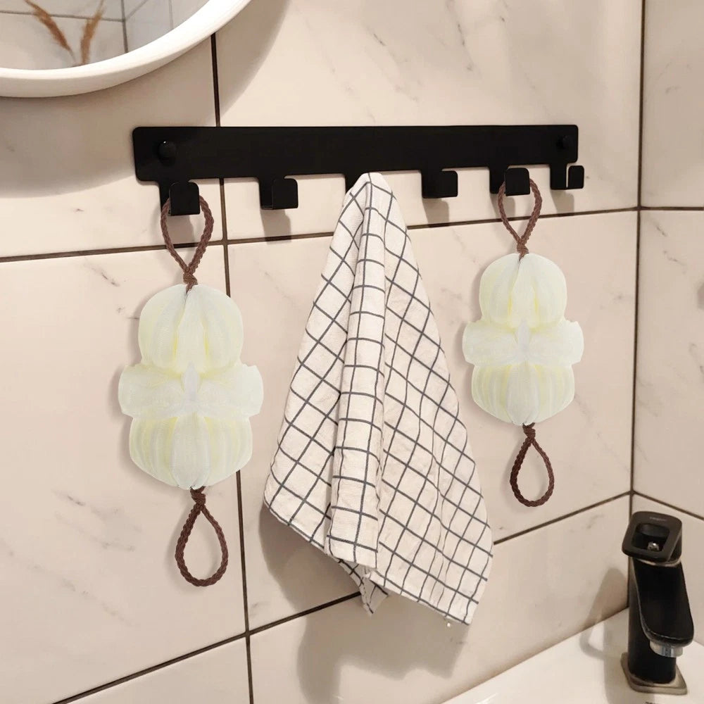 2 Pcs Bath Ball Shower Body Brush Miss Exfoliating Sponges for Women Scrubber