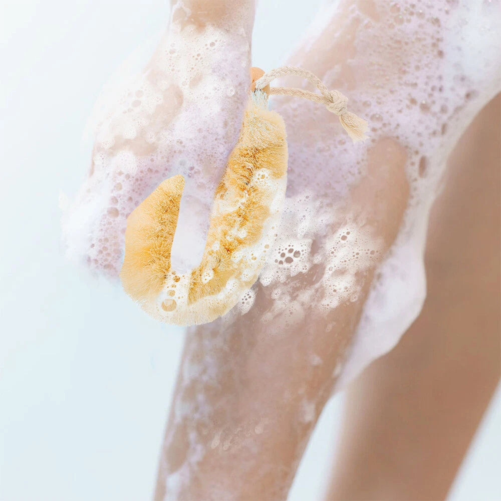 2Pcs Body Brush Scrub Scrunchie Back Scrubber for Spa Body Washing