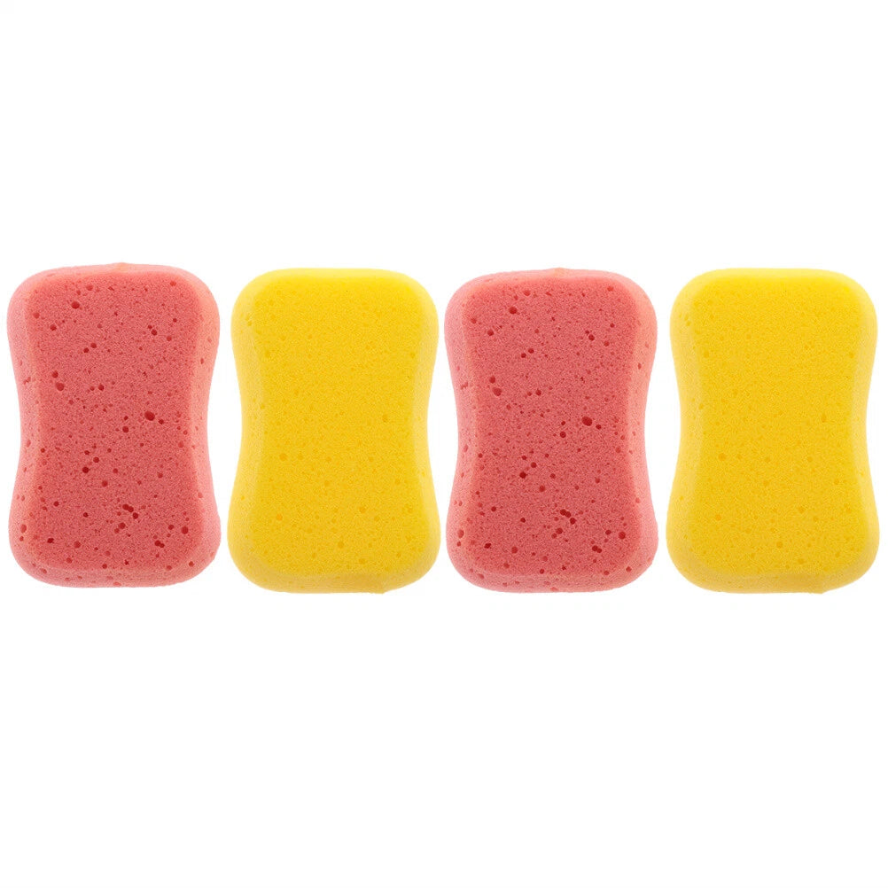 4pcs Bath Sponge Brushes Cleaning Loofah Sponge Bathing Sponge
