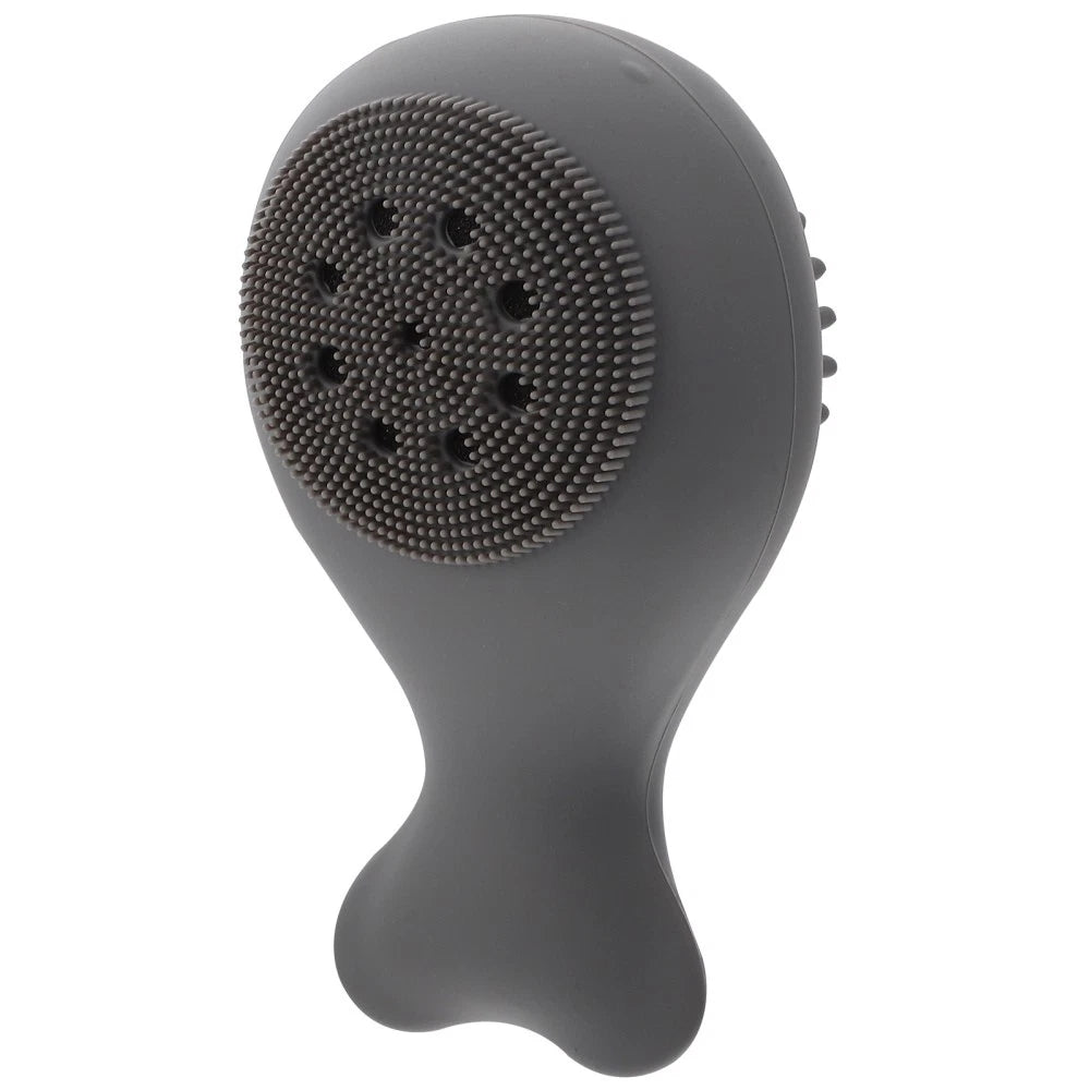 2 Count Silicone Bath Brush Body Scrubbers Child Baby Cleaning Tools