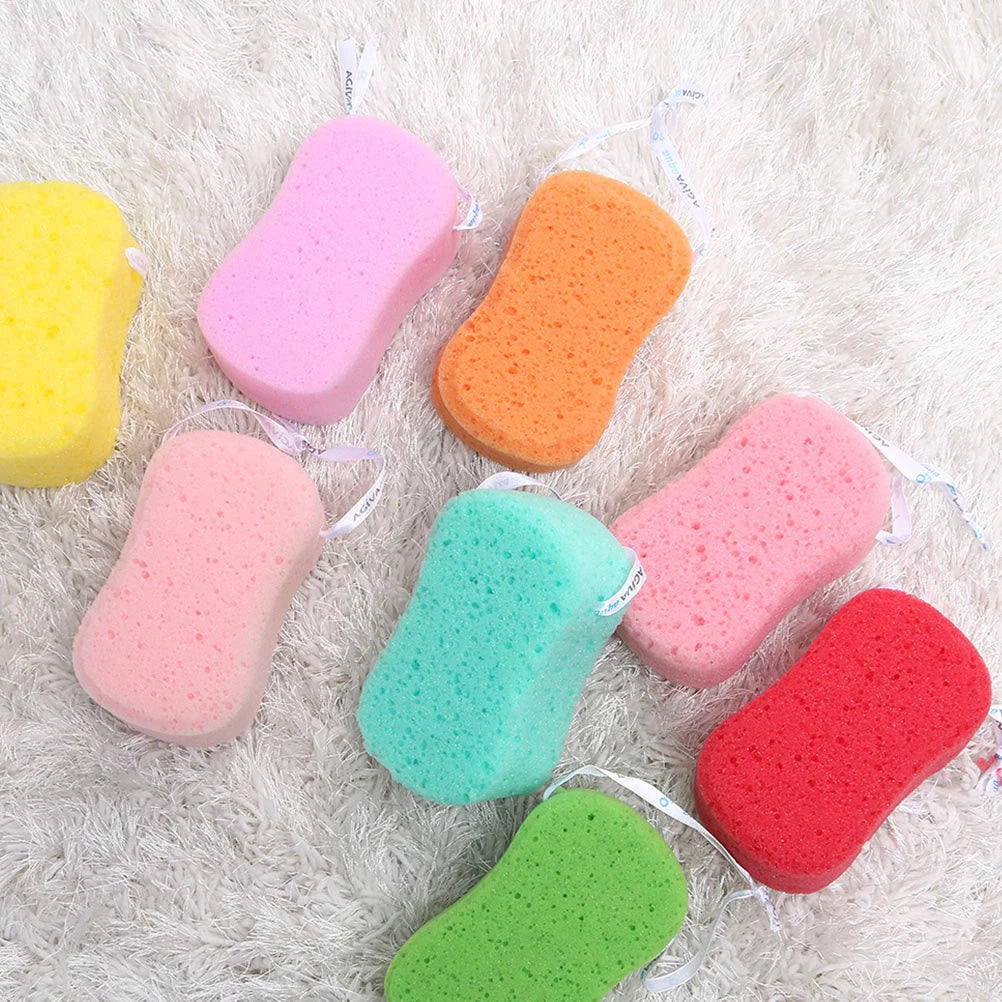 5PCS Body Shower Sponge Creative Bathing Sponge Mixed Color