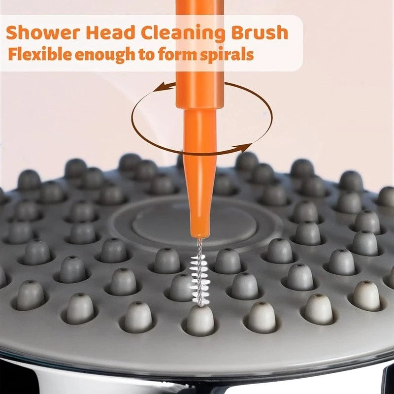 30 PCS Shower Head Cleaner Brush Set Nozzle Unclogger Kit Jewelry Cleaning New
