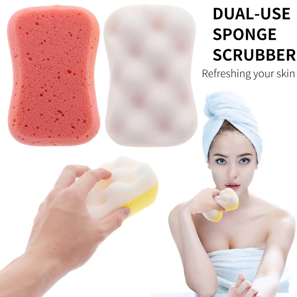 4pcs Bath Sponge Brushes Cleaning Loofah Sponge Bathing Sponge