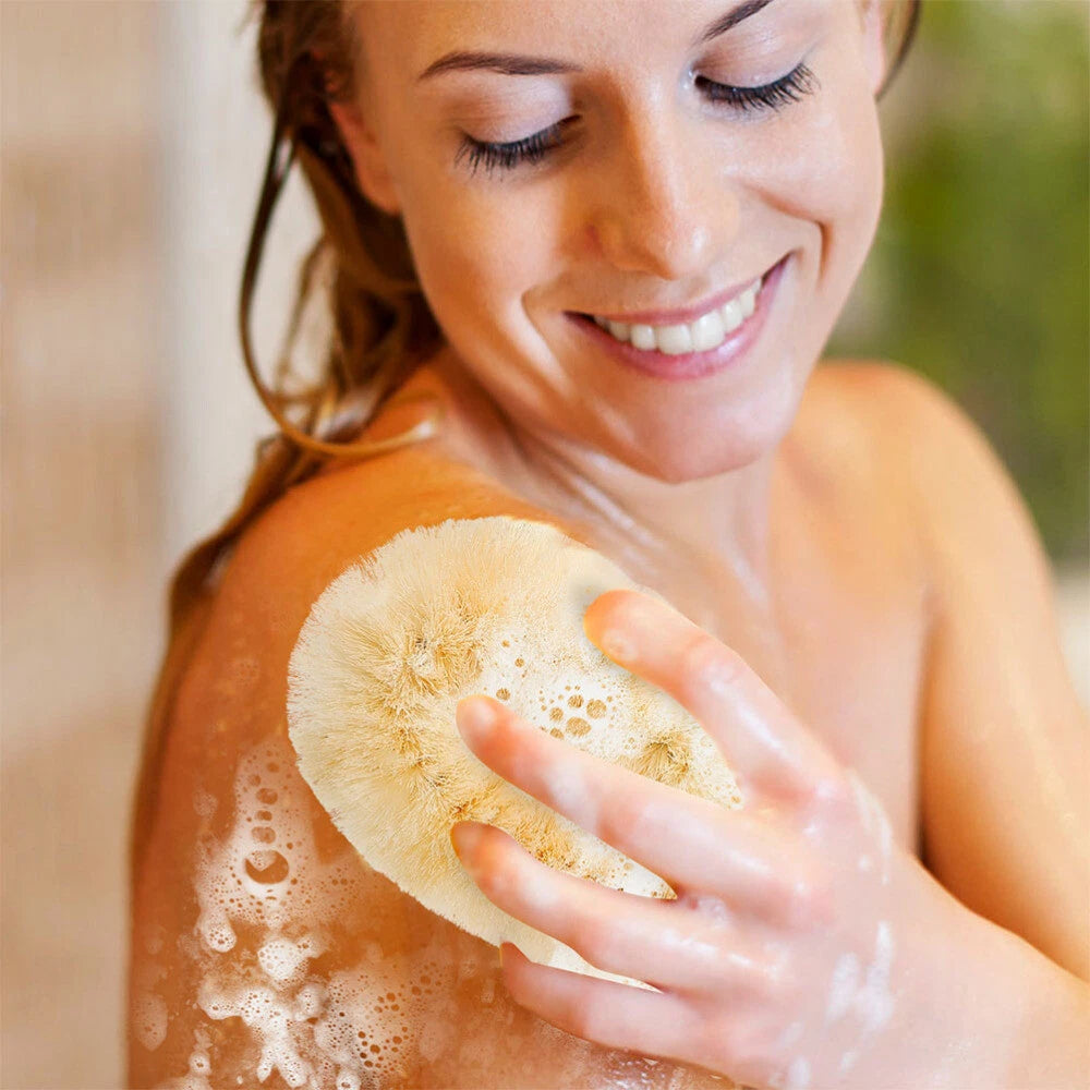 2Pcs Body Brush Scrub Scrunchie Back Scrubber for Spa Body Washing