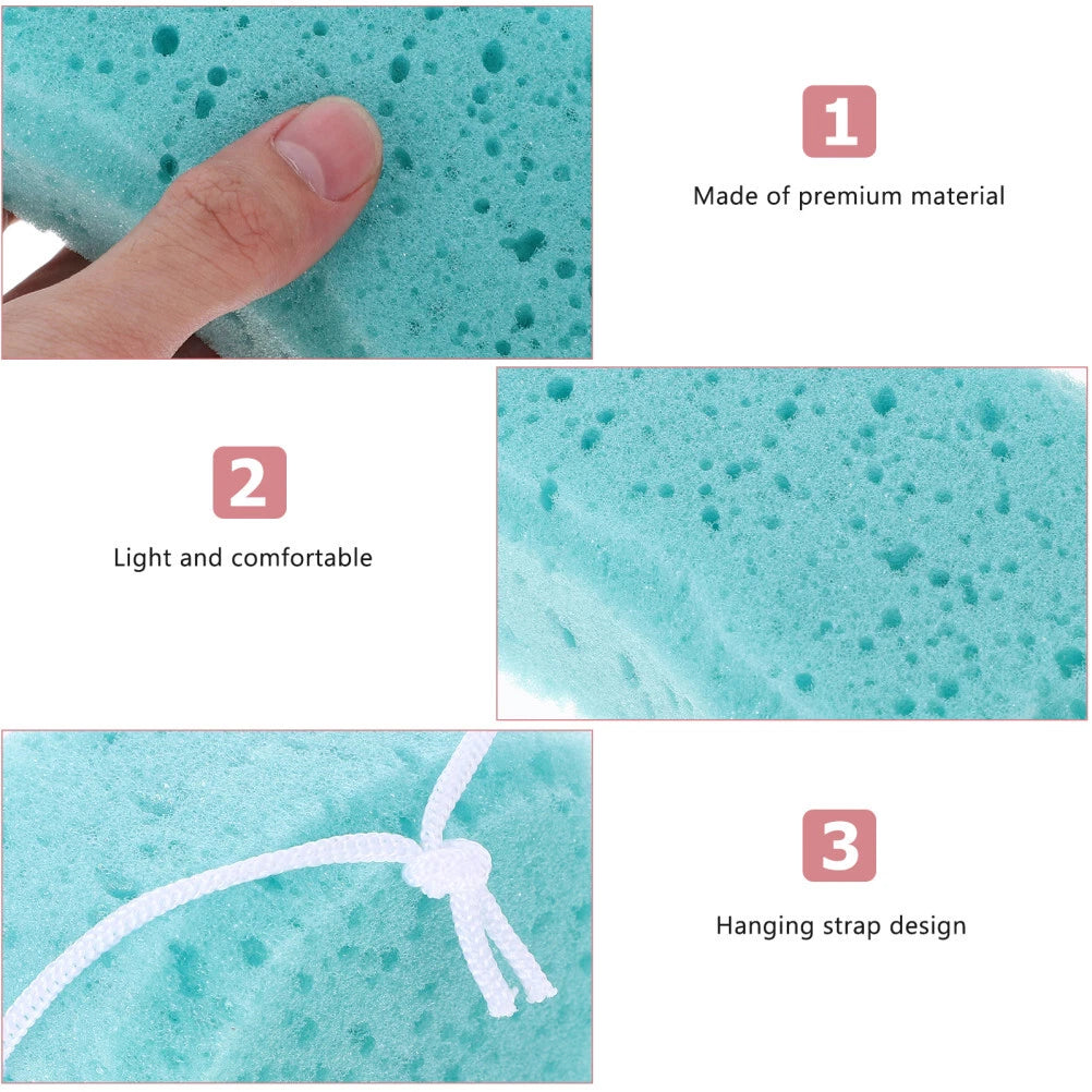 5PCS Body Shower Sponge Creative Bathing Sponge Mixed Color