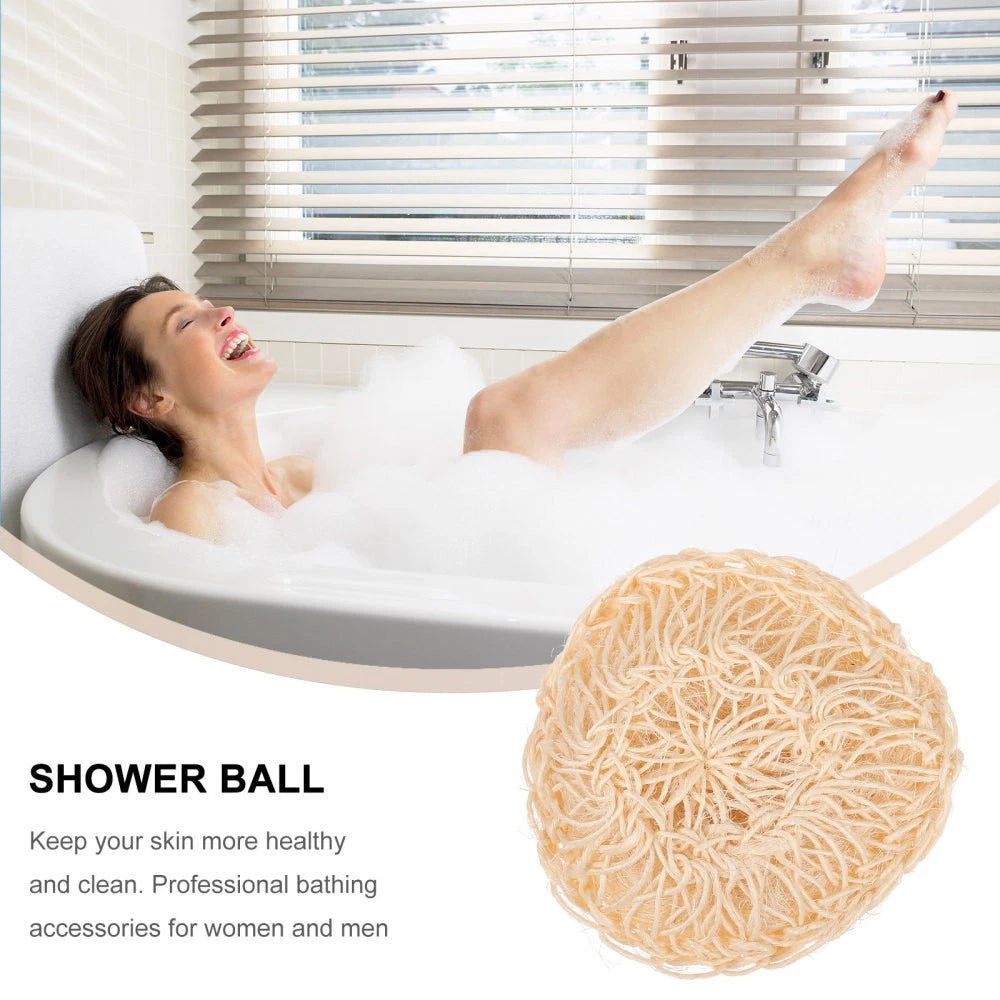 2 Pcs Sisal Bath Brush Mother Man Body Scrubber Bathing Accessories