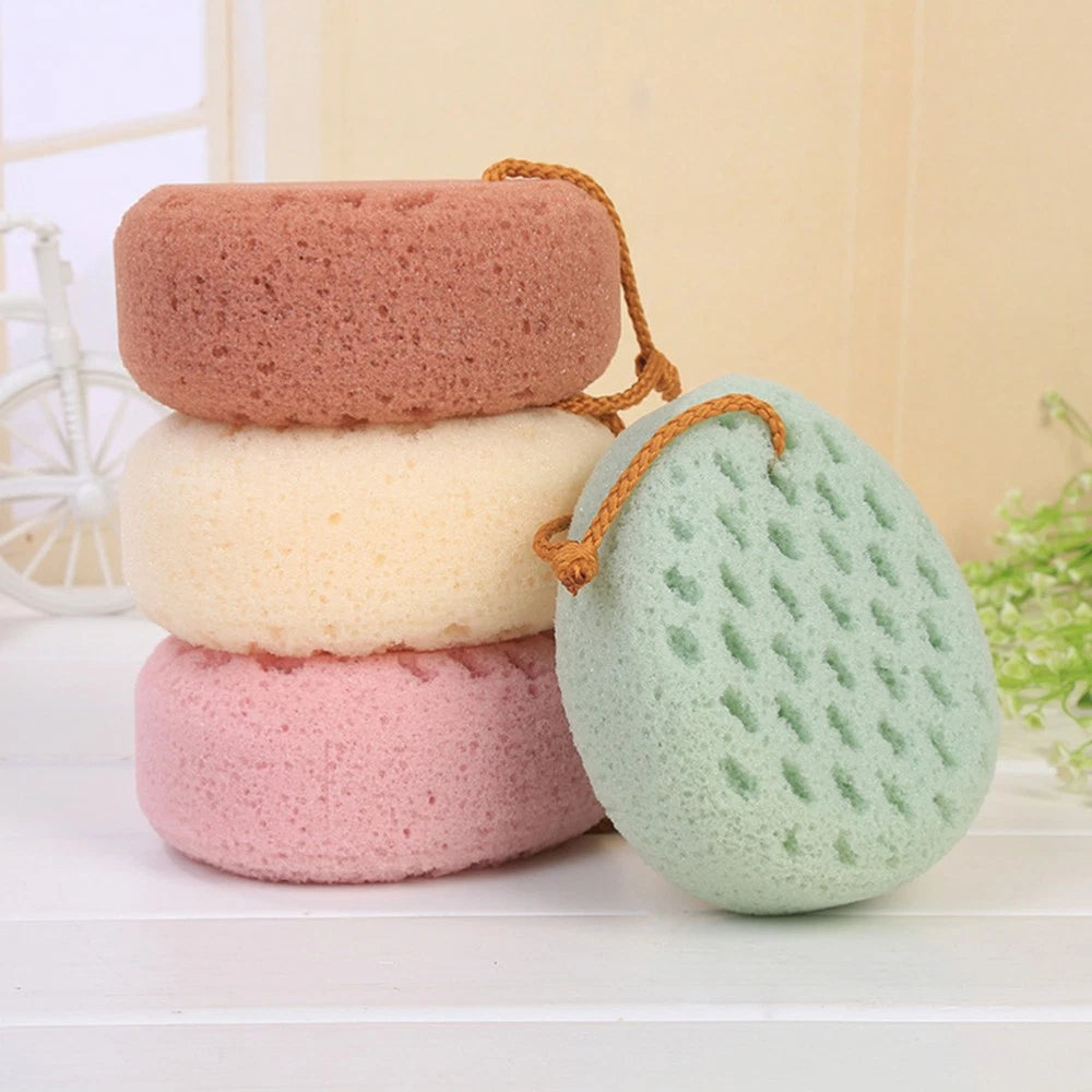 2 Pcs Shower Wipe Exfoliation Body Loofah Scrubber for Brush Bath Sponge