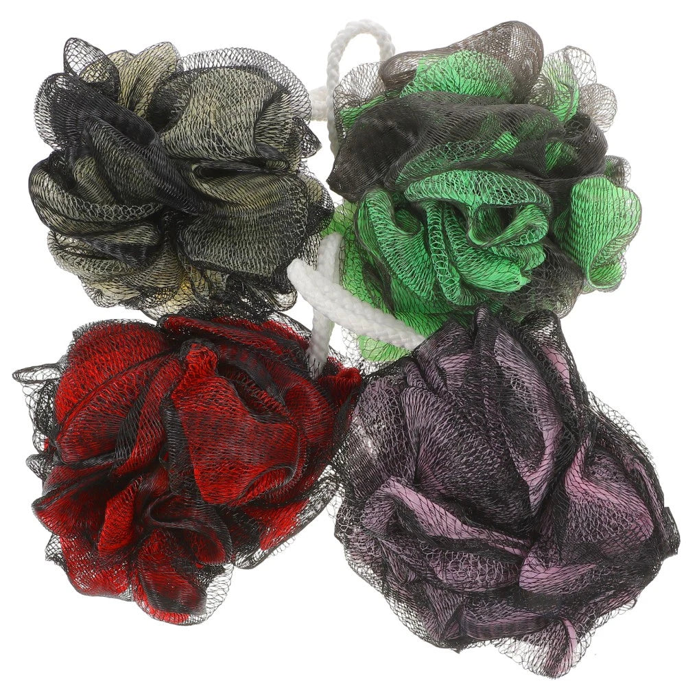 4 Pcs Back Multi-functional Exfoliating Bath Brush