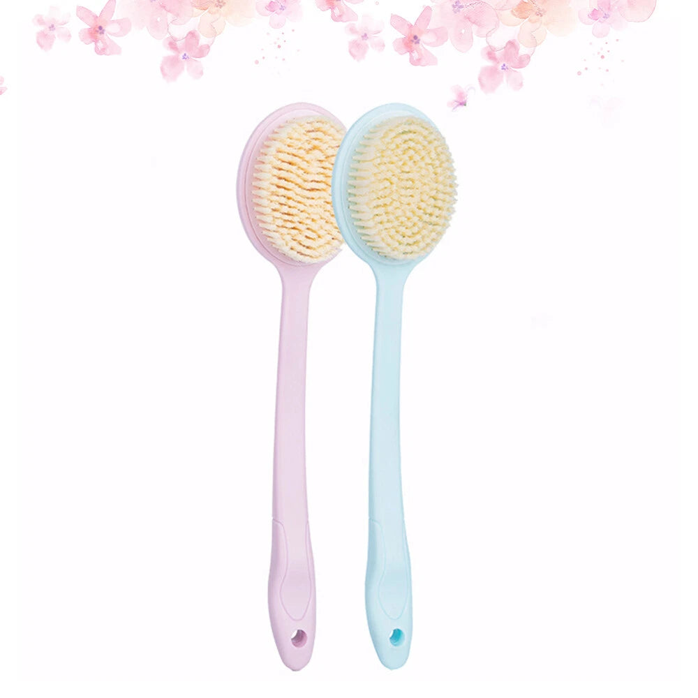 2 PCS Skin Polishing Brush Bath Body Brush Shower Body Exfoliating Brush
