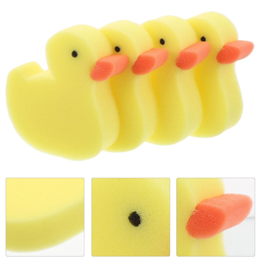 4 Pcs Little Bath Brush Child Toddler Scrubber for Body