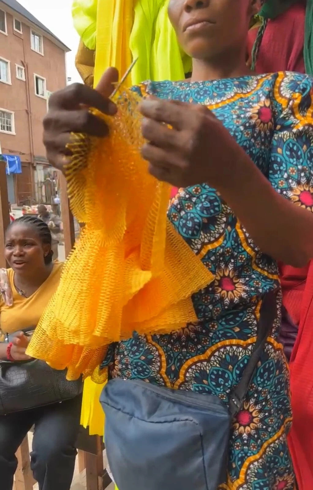 Authentic African Exfoliating Net Sponge- Ethically Sourced from Nigeria