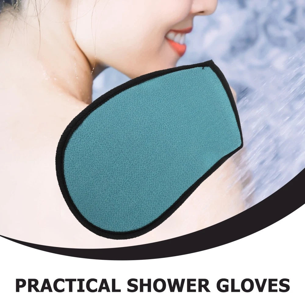 3 Pcs Bath Gloves Travel Scrubbing Multi-functional Exfoliating Brush