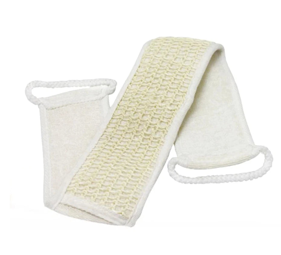 2X Exfoliating Loofah Loofa Back Strap Bath Shower Body Sponge Scrubber Brush