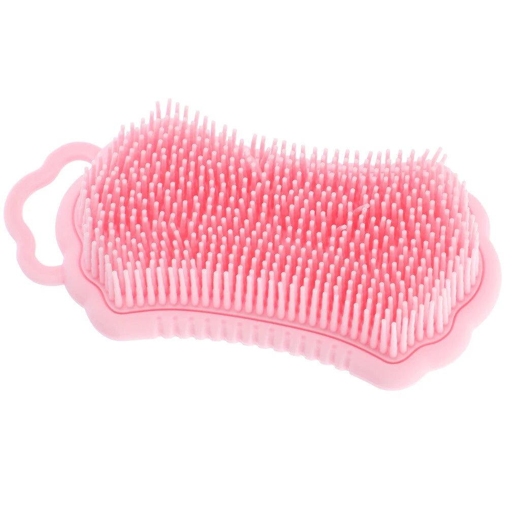 1PC Silicone Body Scrubber Exfoliating Bath Shower Scrubber Brush Scalp