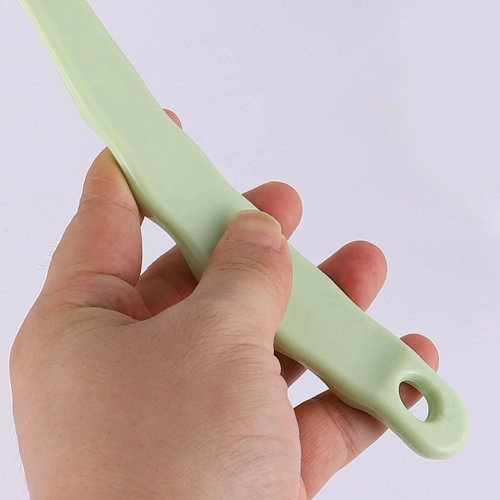 3pcs Long Handle Bath Brush Bathing Brush Shower Body Cleaning Scrubbers Back