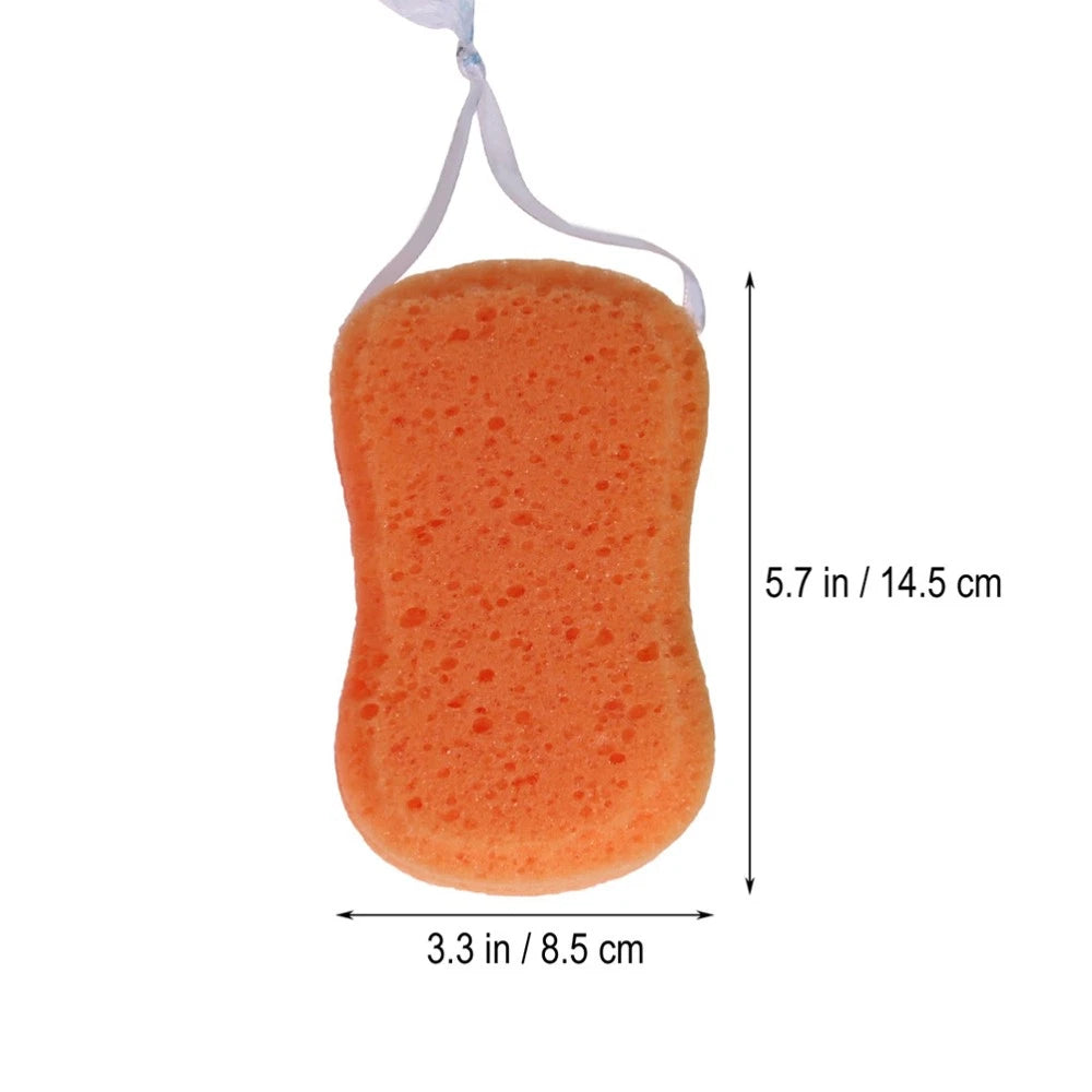 4Pcs Bath Sponges Bath Scrubbers Bathing Accessories (Random Color) bath sponge