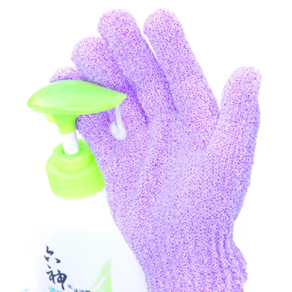 5 Pairs Bath Gloves Shower Sauna Scrubber Exfoliation Cleaning Exfoliating