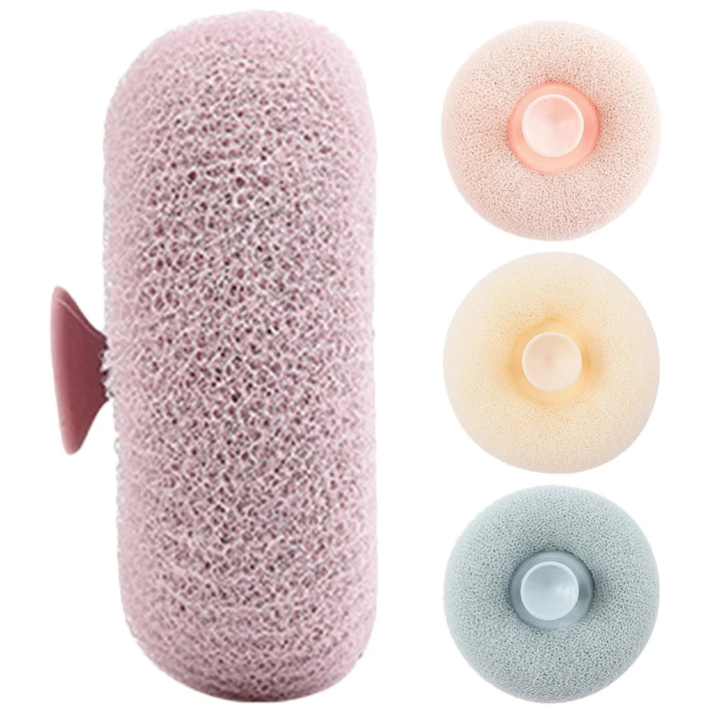 4 Pcs Bath Ball Travel Body Exfoliator Sponge Cleaning Loofah Brush Balls