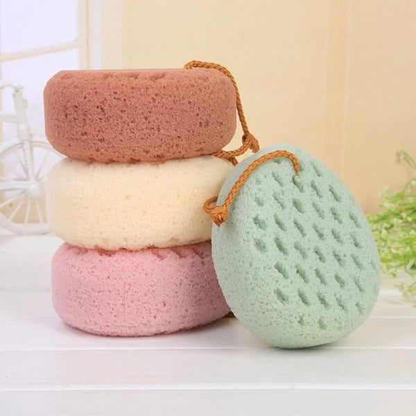 2 Pcs Shower Wipe Exfoliation Body Loofah Scrubber for Brush Bath Sponge