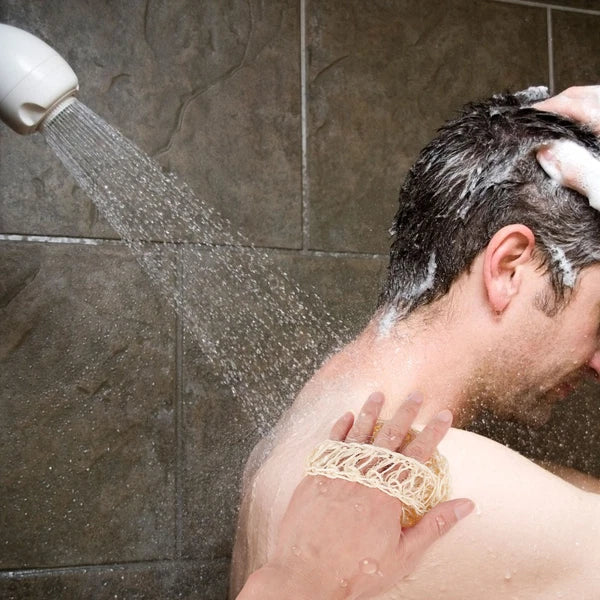 2 Pcs Sisal Bath Brush Scrubber for Body Washing Scrubbers Man Mother