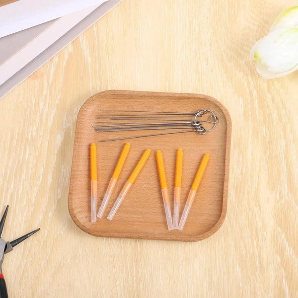 30 PCS Shower Head Cleaner Brush Set Nozzle Unclogger Kit Jewelry Cleaning New