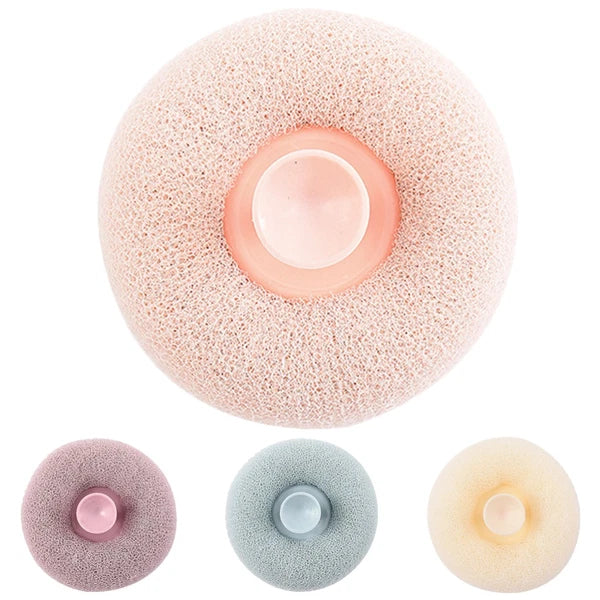 4 Pcs Bath Ball Travel Body Exfoliator Sponge Cleaning Loofah Brush Balls