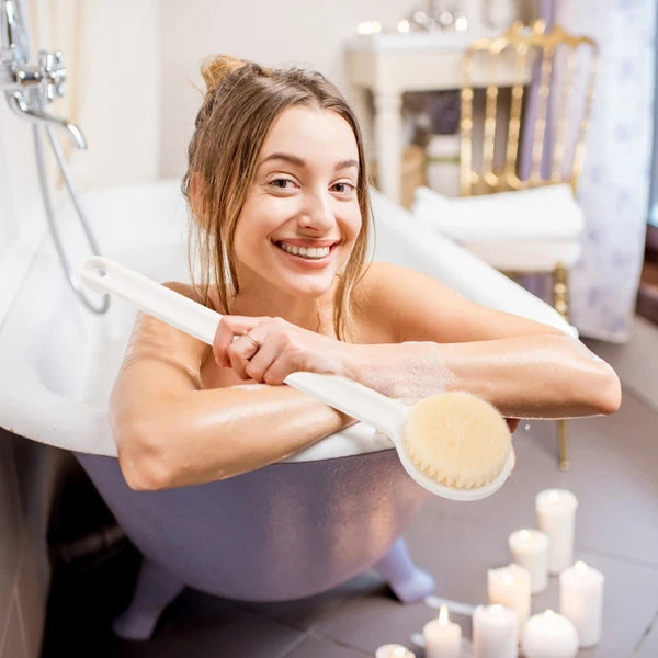 Back Scrubbing Brush Scrubber Shower Bath Brushes Massage Body Soft