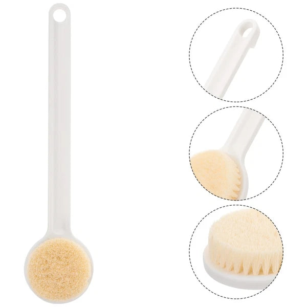 Back Scrubbing Brush Bath Massage Body Brushes Long Handles for Elderly