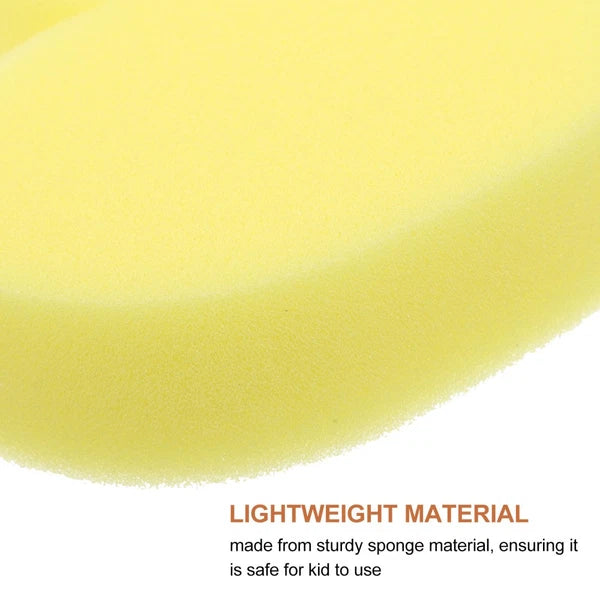 4 Pcs Little Yellow Duck Bath Brush Toddler Cute Sponge Body Shower