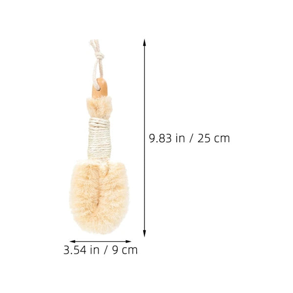 2 Pcs Silk Bath Brush Exfoliating Loofah Miss for Body Exfoliator