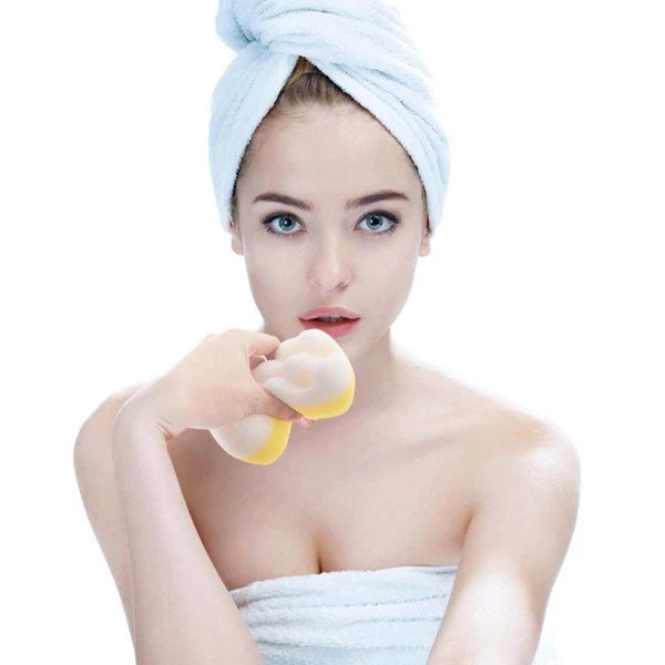 4pcs Bath Sponge Brushes Cleaning Loofah Sponge Bathing Sponge