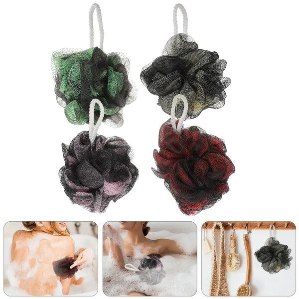 4 Pcs Back Multi-functional Exfoliating Bath Brush