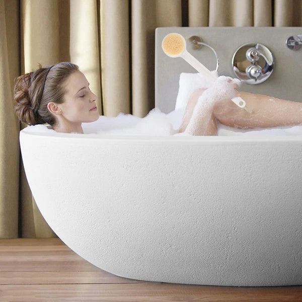 Back Scrubbing Brush Bath Massage Body Brushes Long Handles for Elderly