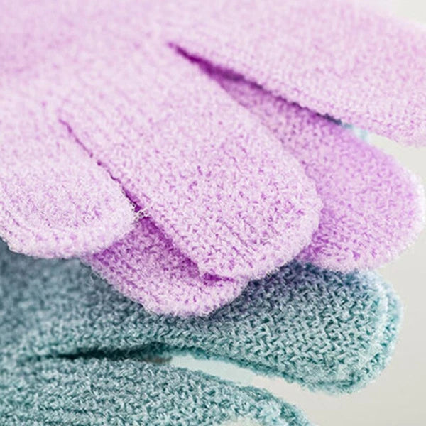 5 Pairs Bath Gloves Scrub Mitt Shower Mitten Exfoliating Scrubber