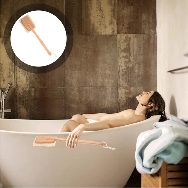 Back Massage Brush Scrubbing with Long Handle Scrubber Shower Bath