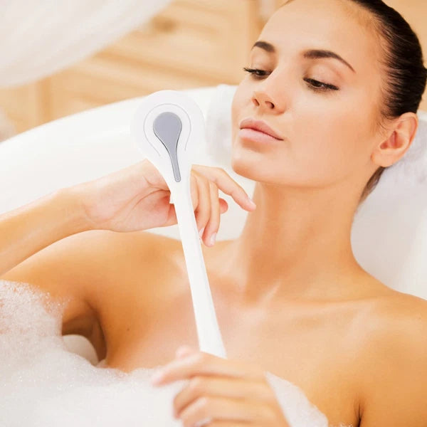 Back Scrubber Cozy Bristles Handle Bath Brush Shower Brush Bathing Supply