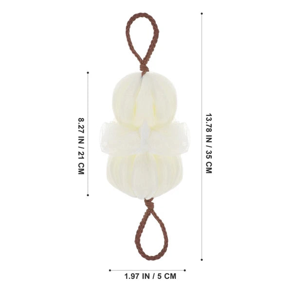 2 Pcs Bath Ball Shower Body Brush Miss Exfoliating Sponges for Women Scrubber