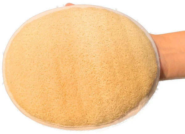 6 pcs/Set - 4 Natural Exfoliating Loofah luffa loofa Bath Brush On a Stick - ...