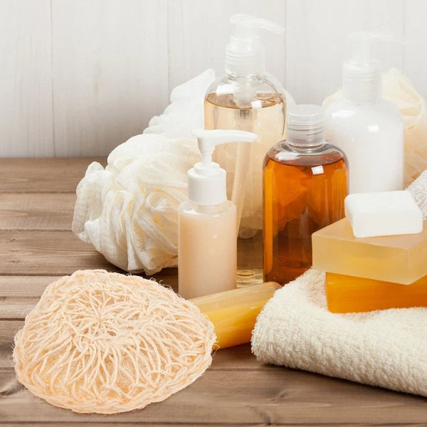 2 Pcs Sisal Bath Brush Man Exfoliating Body Wash Shower Balls Scrubber for