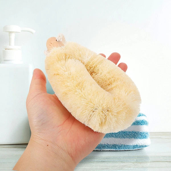 2Pcs Body Brush Scrub Scrunchie Back Scrubber for Spa Body Washing