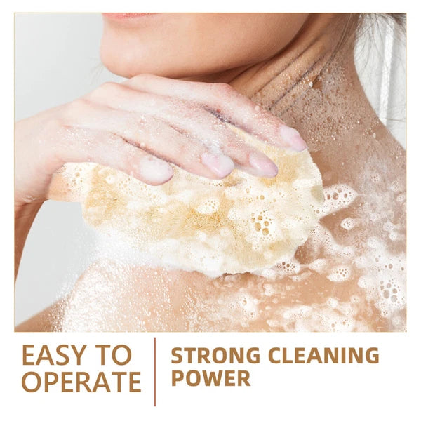 2Pcs Body Brush Scrub Scrunchie Back Scrubber for Spa Body Washing