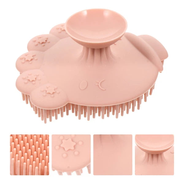 2 Pieces Baby Bath Brush Newborn Toddler Scrubber Body Brushes Shower