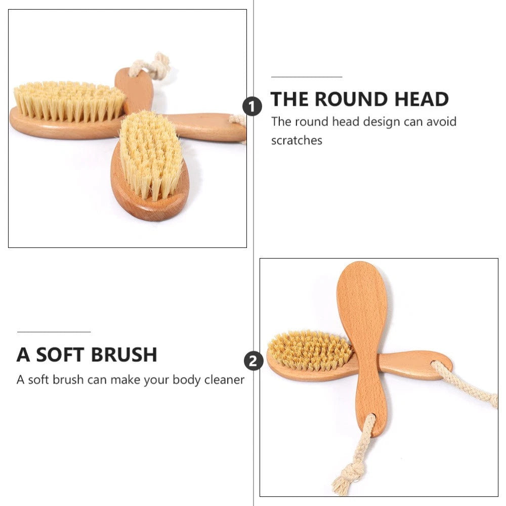 1Pc Exfoliating Shower Brush Massage Brush Practical Bathing bathing brush