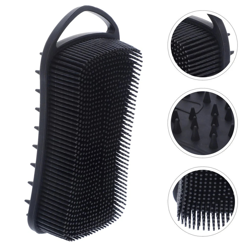Bath Brush Man Exfoliating Shower Brushes for Cleaning Silicone Scrubber Body