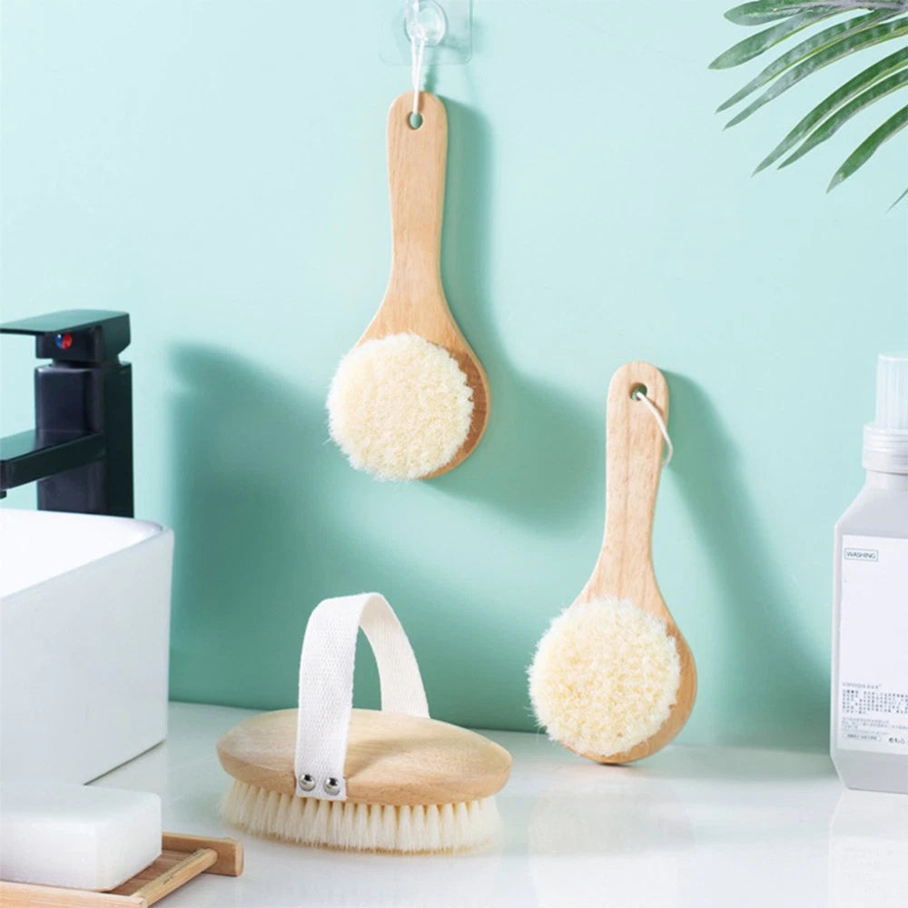 Dry Skin Body Brush Body Scrubber Brush Body Bath Brush Body Brushing Tool