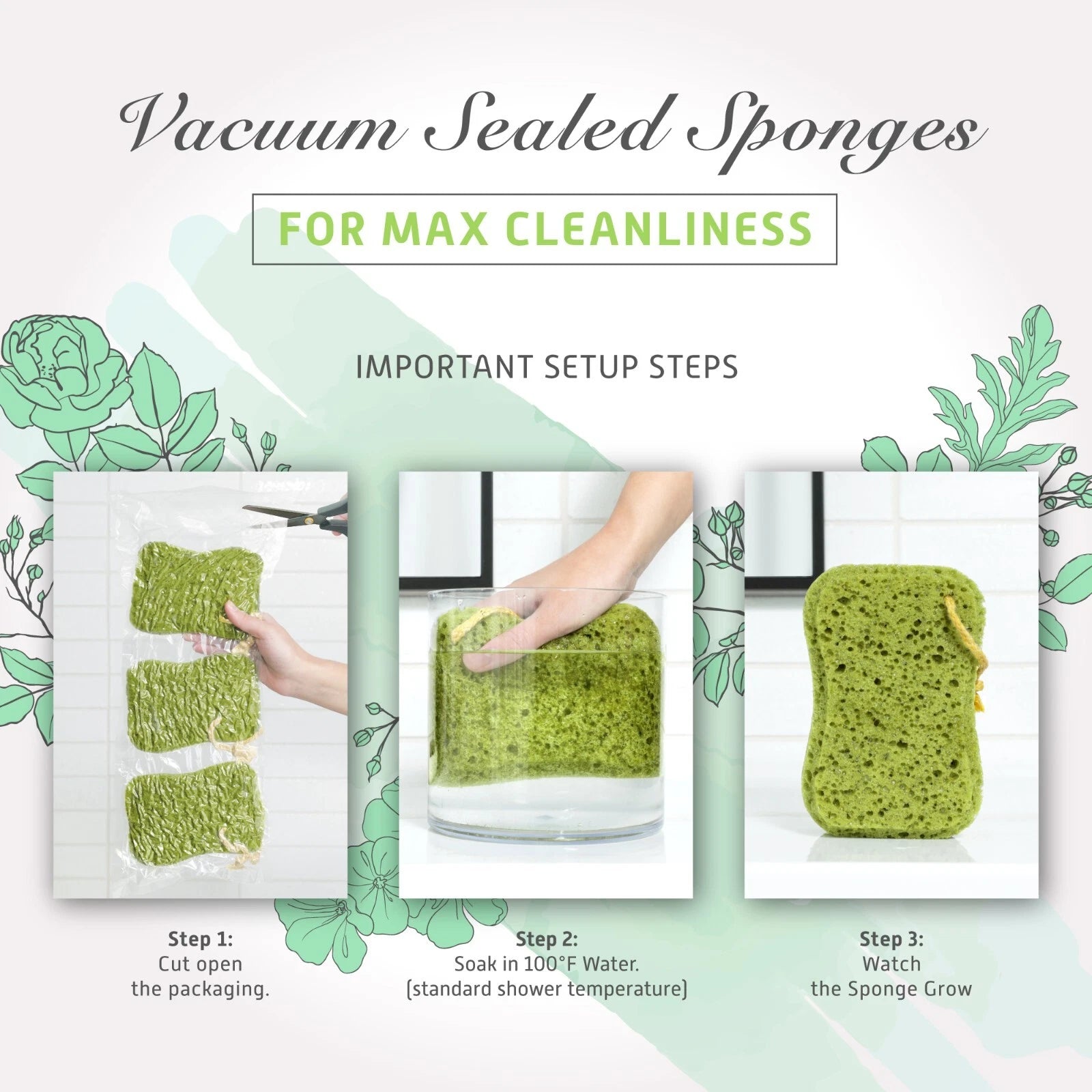Spongentle Deep Cleansing Dual Texture Body Loofah Sponge