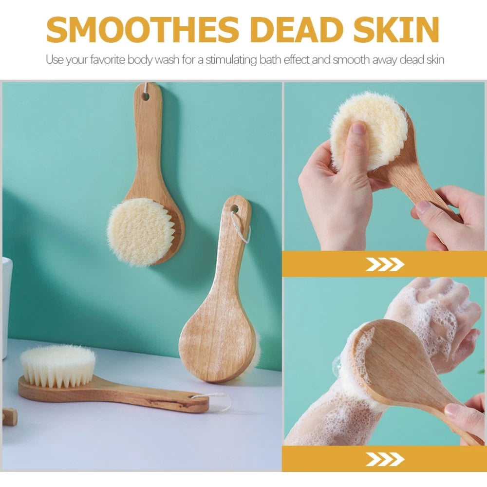 Dry Skin Body Brush Body Scrubber Brush Body Bath Brush Body Brushing Tool