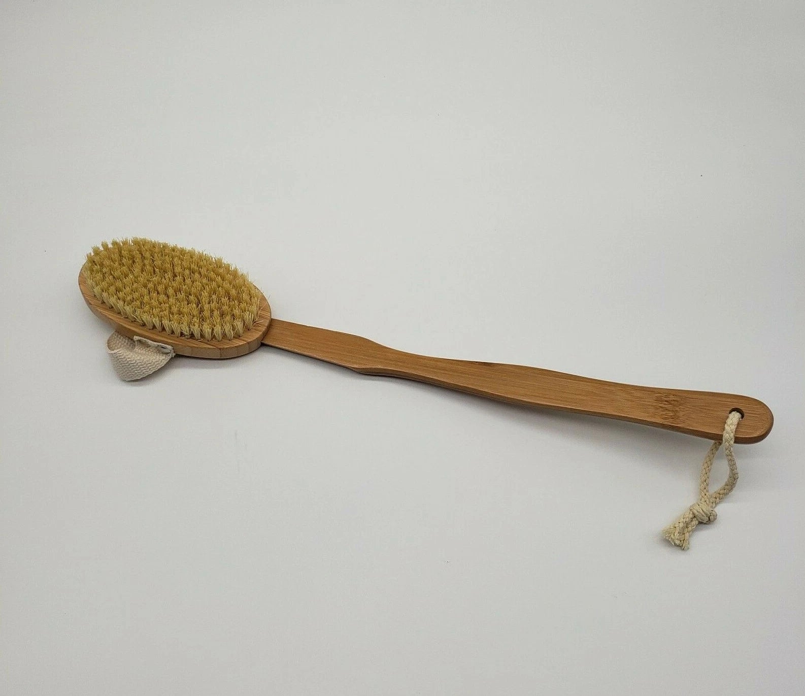 Dry Brushing Body Brush Cellulite Massager Lymphatic Drainage Natural Bristles