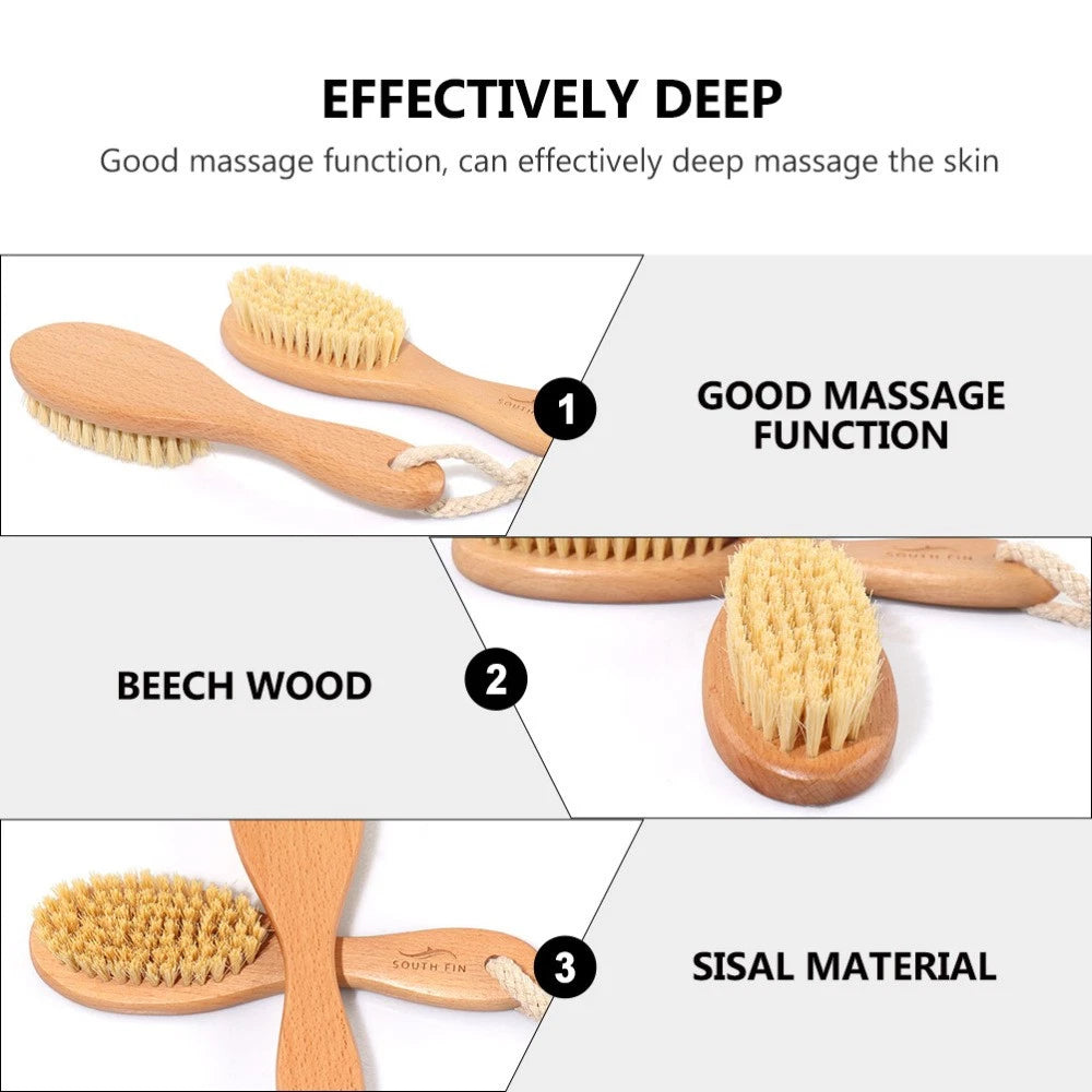1Pc Exfoliating Shower Brush Massage Brush Practical Bathing bathing brush